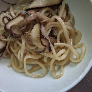 和風きのこのパスタ☆柚子胡椒